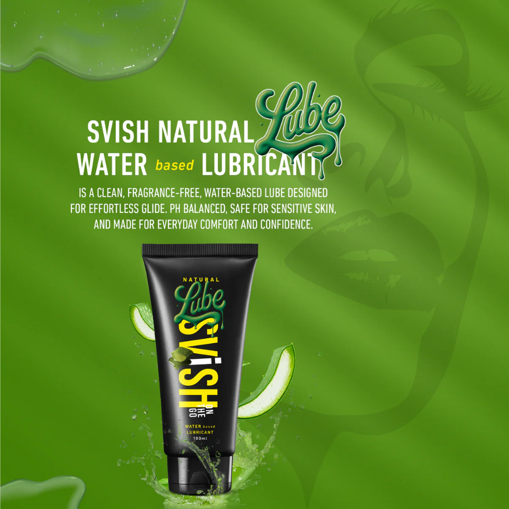 Svish Water Based Edible Natural Lubricant