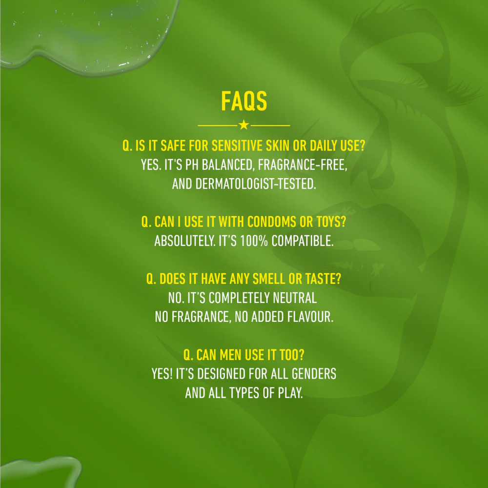 Svish Water Based Edible Natural Lubricant