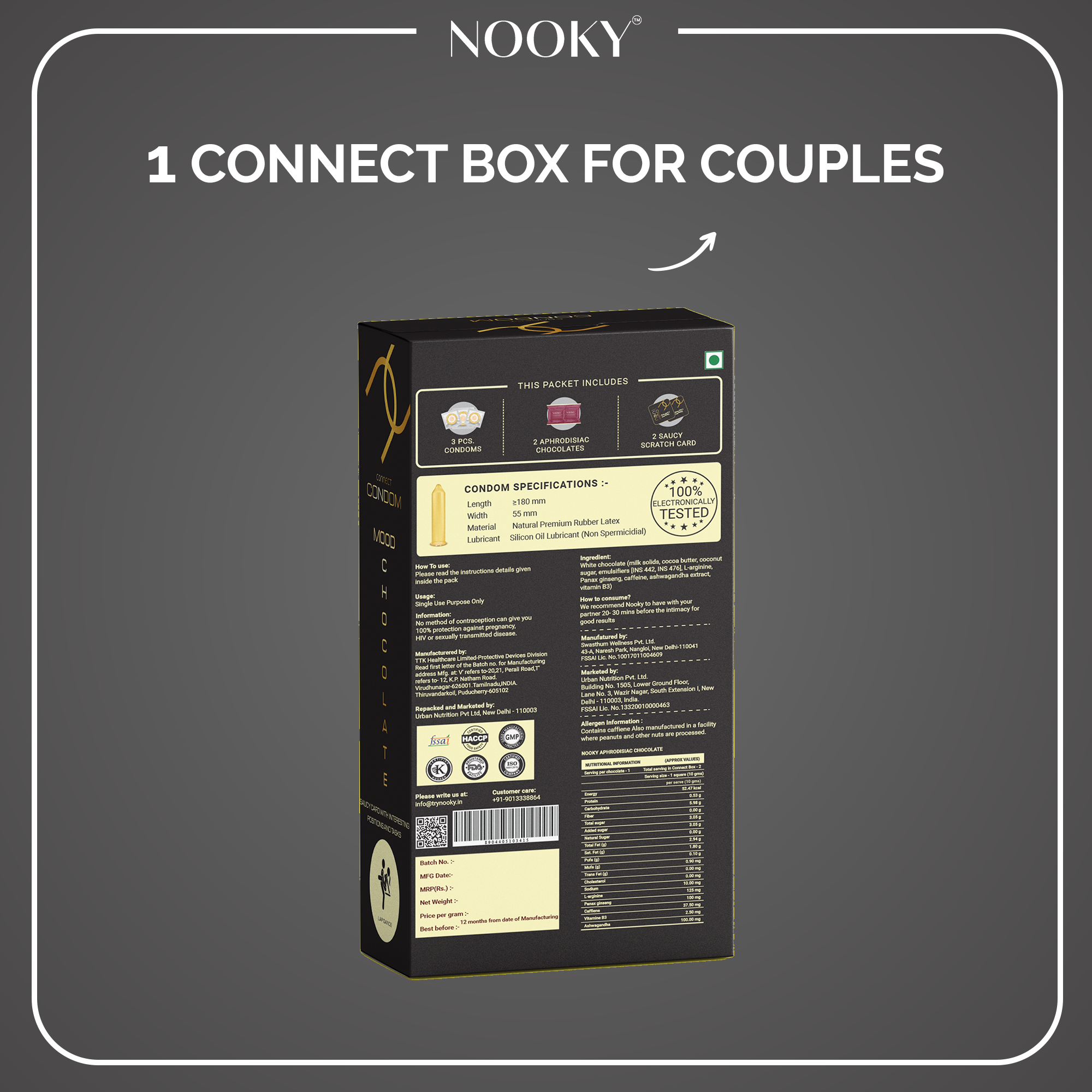 Connect Black - The Complete Experience Box