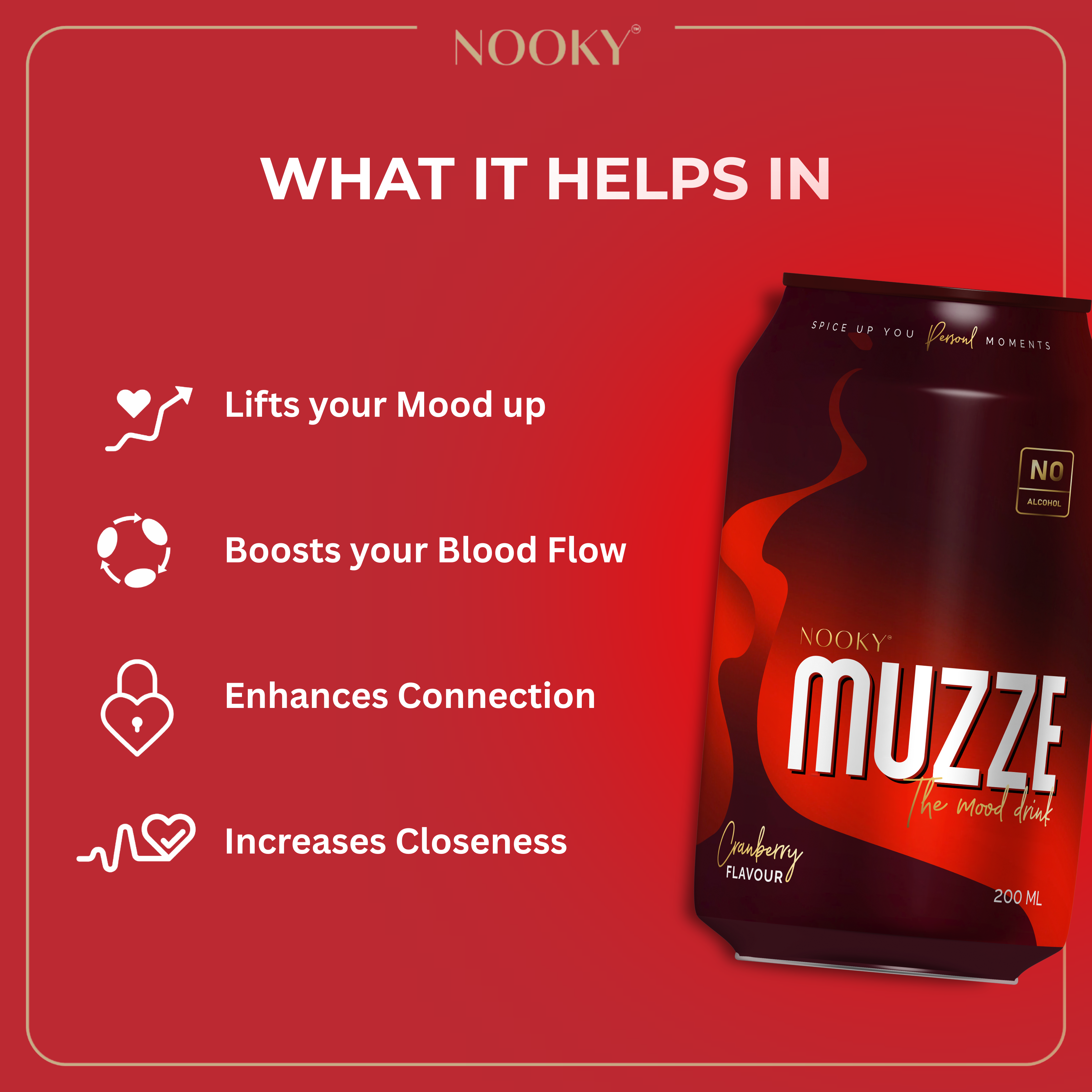 What Nooky's Mood Enhancing Drink Helps in