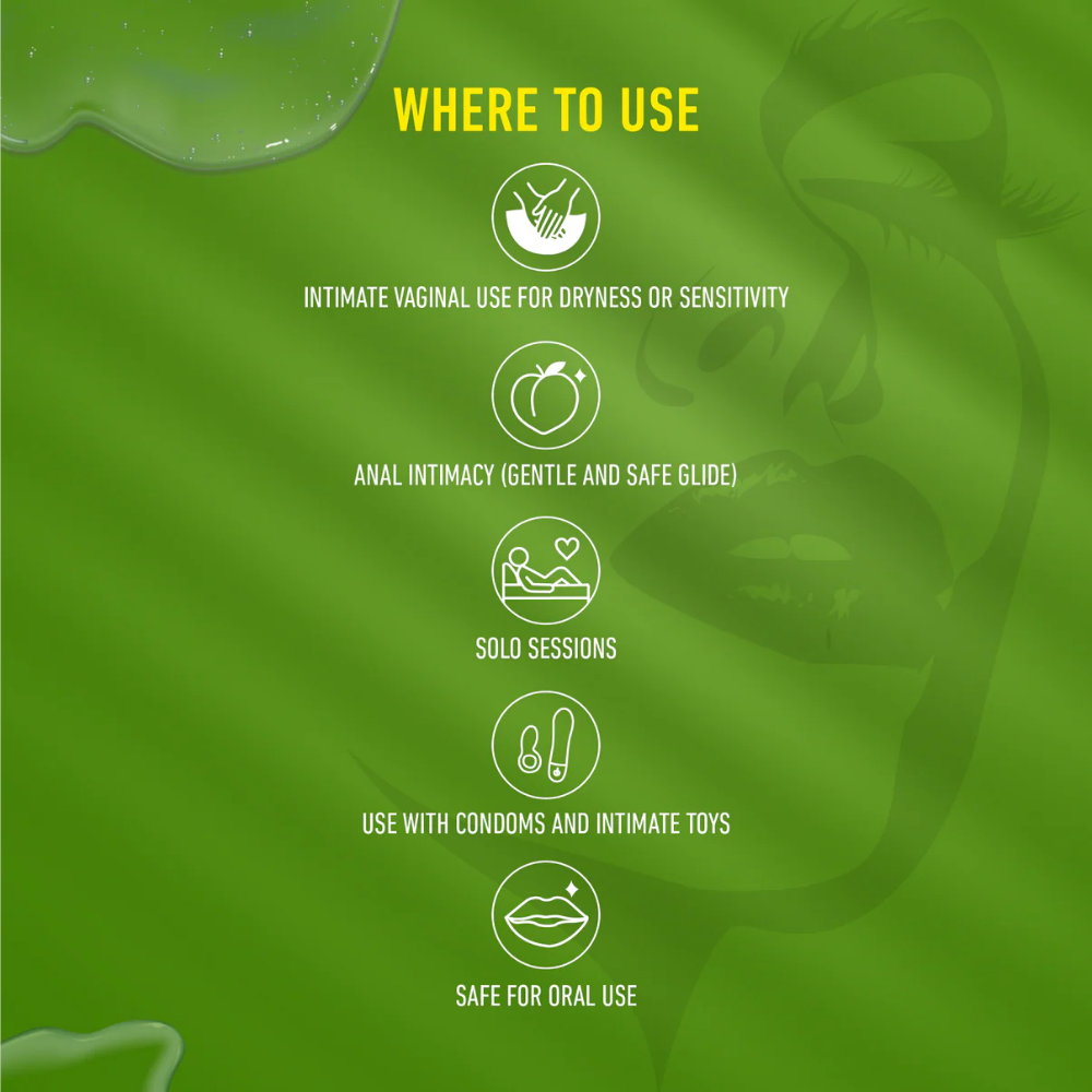 Svish Water Based Edible Natural Lubricant