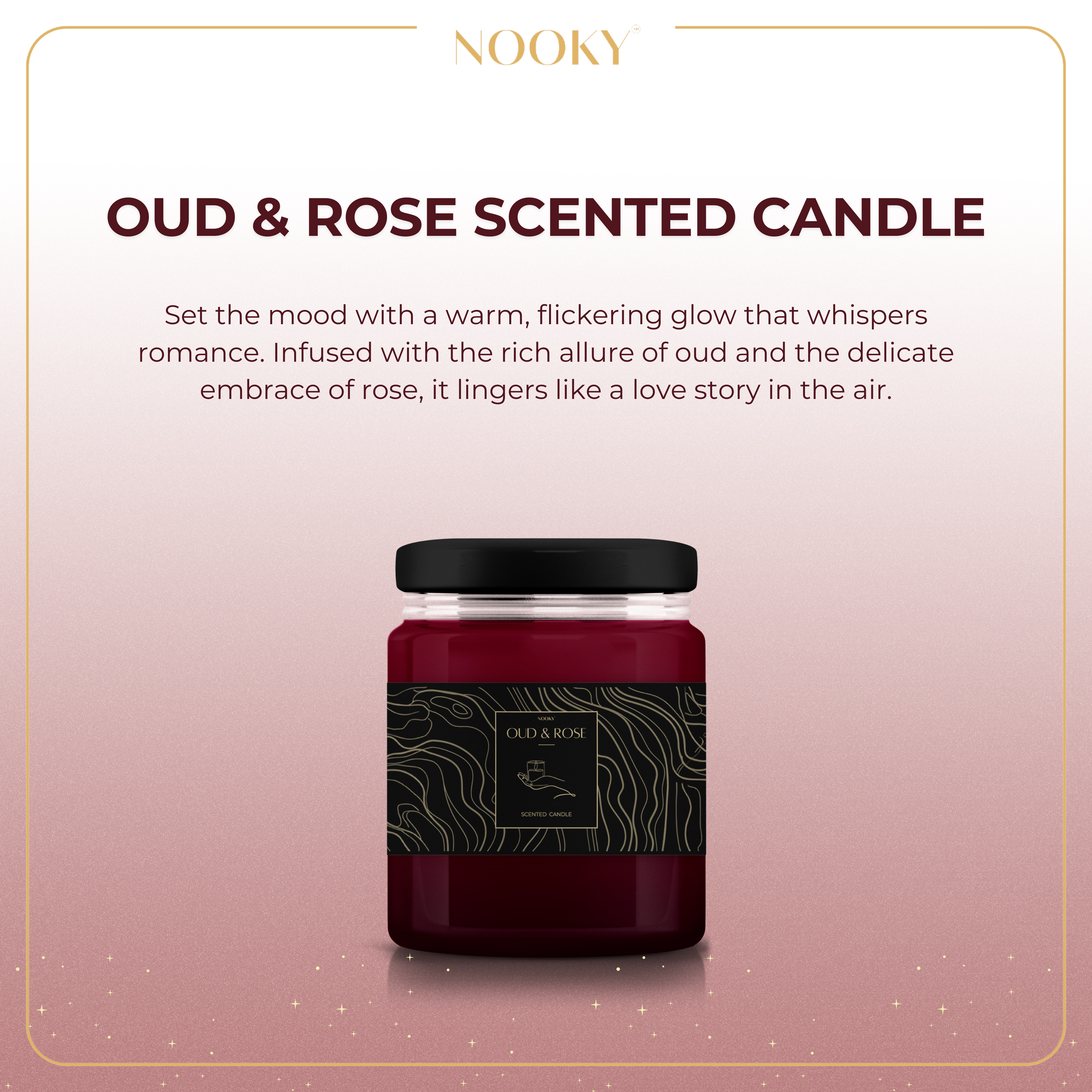 Rose Scented Candle