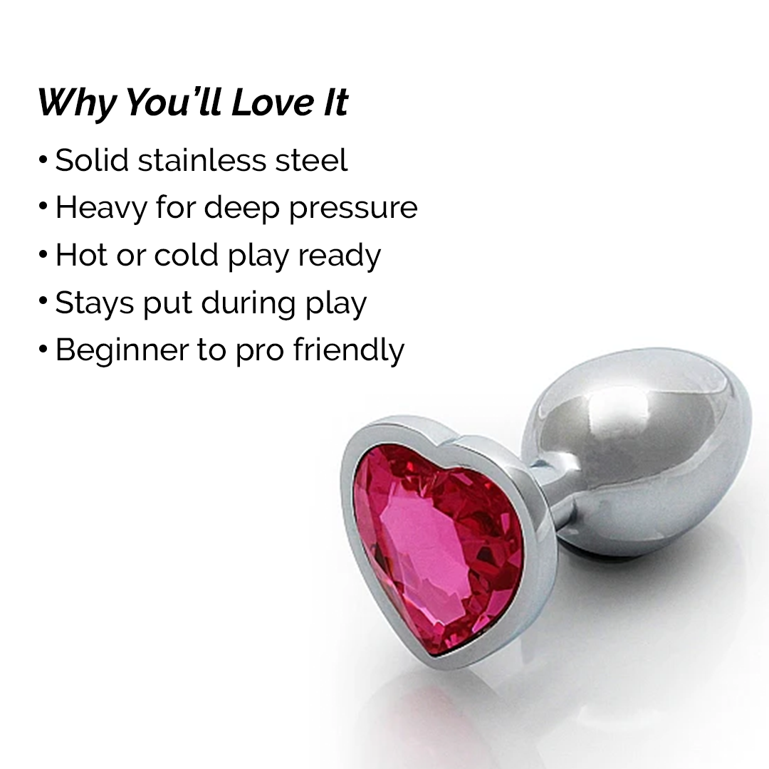 Keystone Butt Plug: Cold, Hard, and Seriously Hot