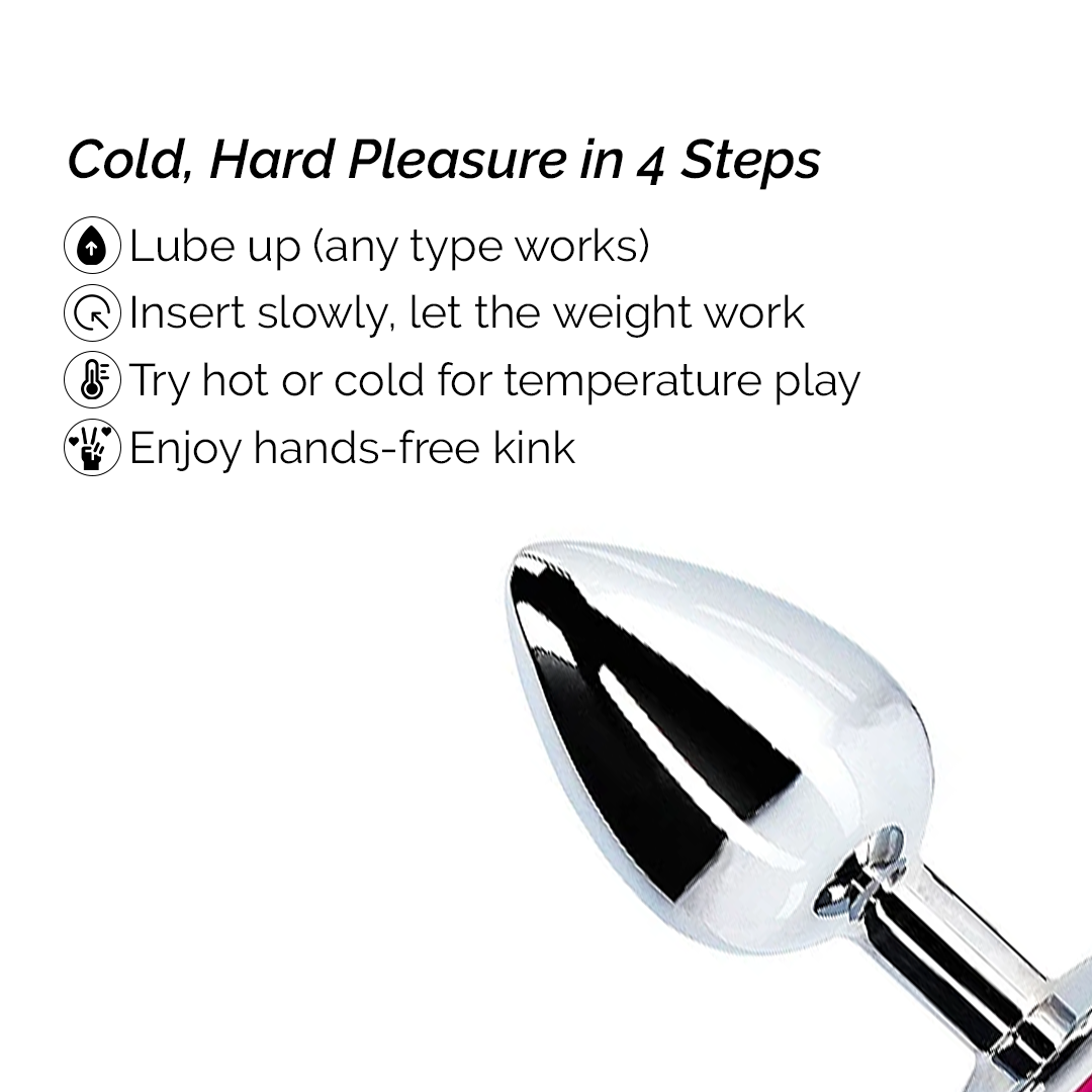 Keystone Butt Plug: Cold, Hard, and Seriously Hot