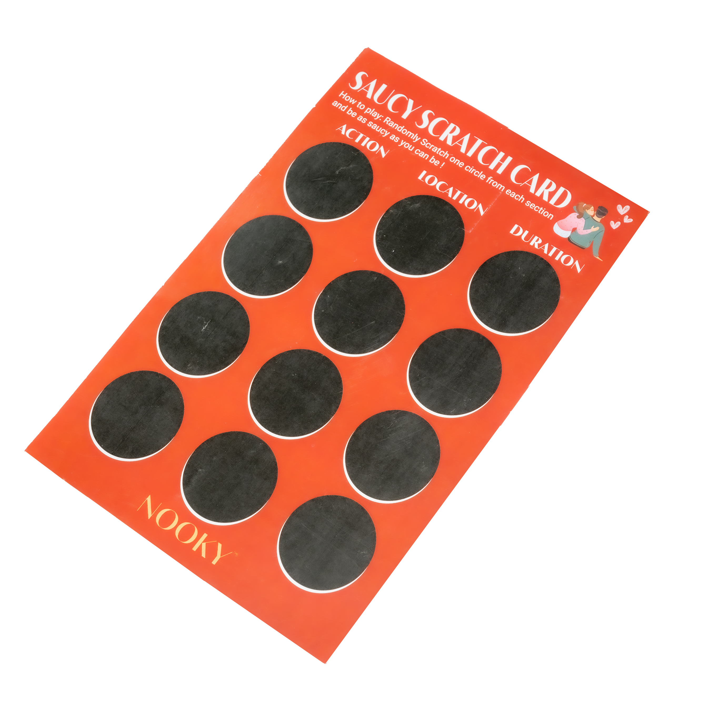 Saucy Scratch Card
