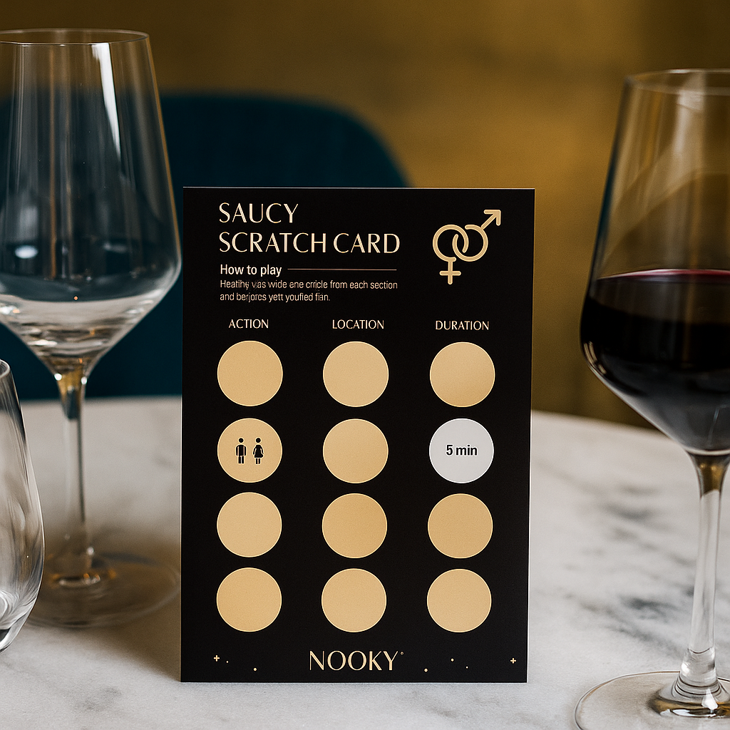Scratch Card Game for Spicy Couple Nights