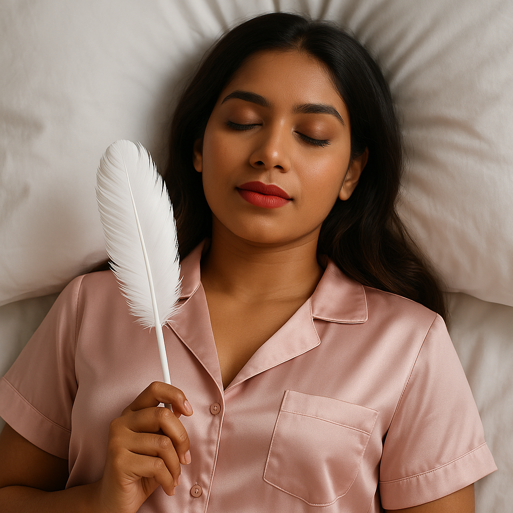 Teasing Tickle Feather for Playful Spicy Fun