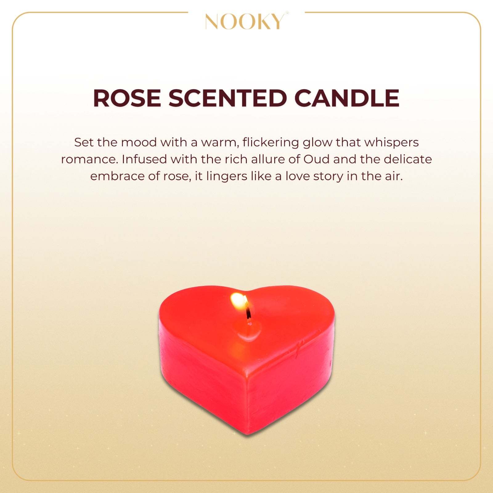 Rose Scented Candle