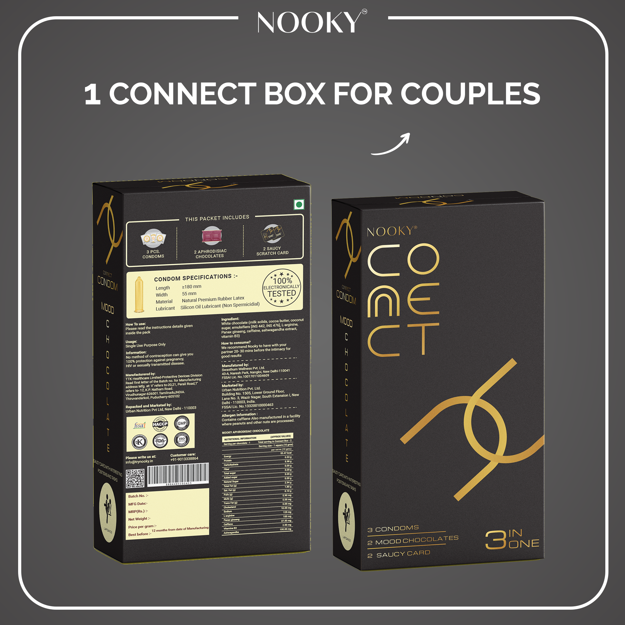 Connect Black - The Complete Experience Box