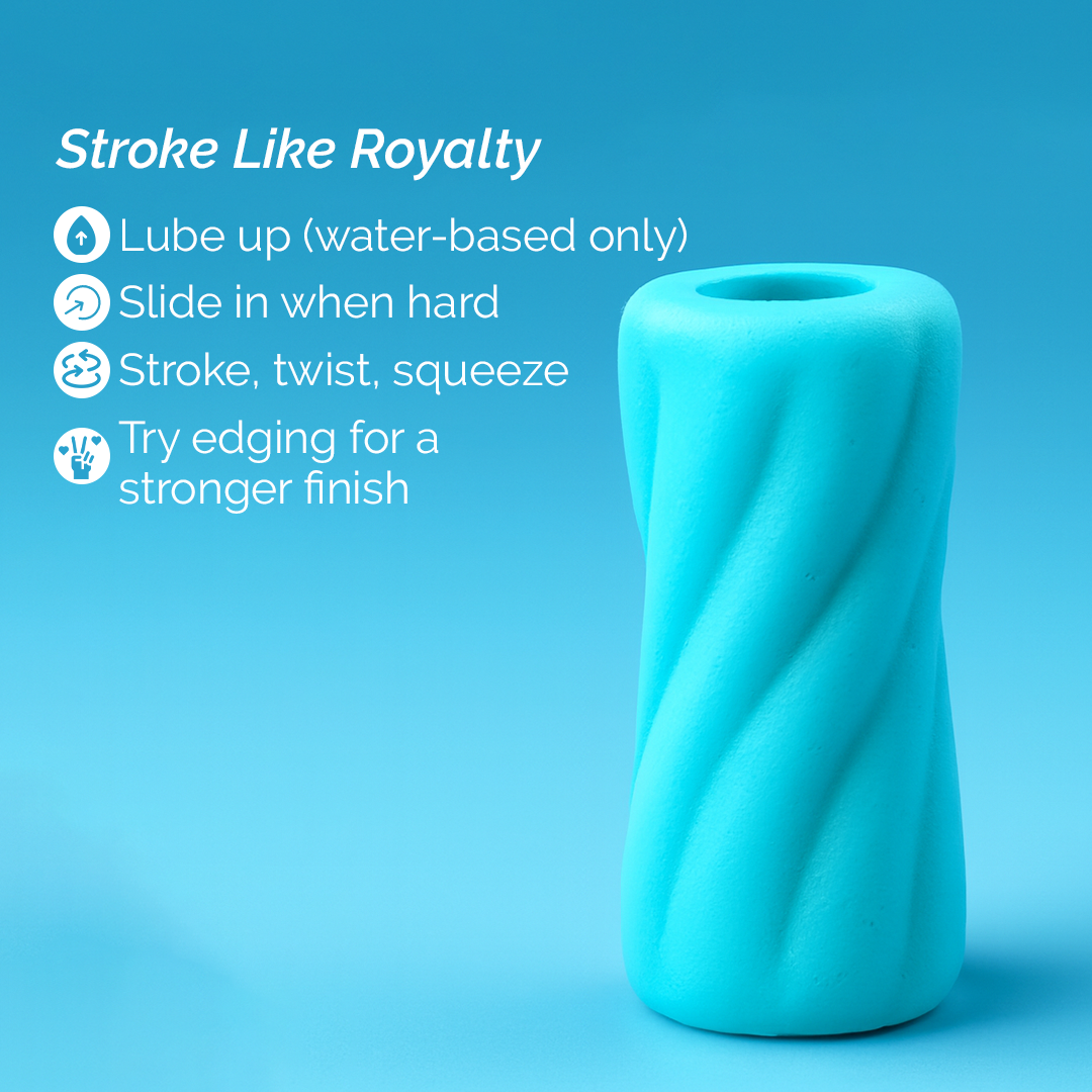 Glide Stroker for Ultimate Royal Bedroom Pleasure Bliss